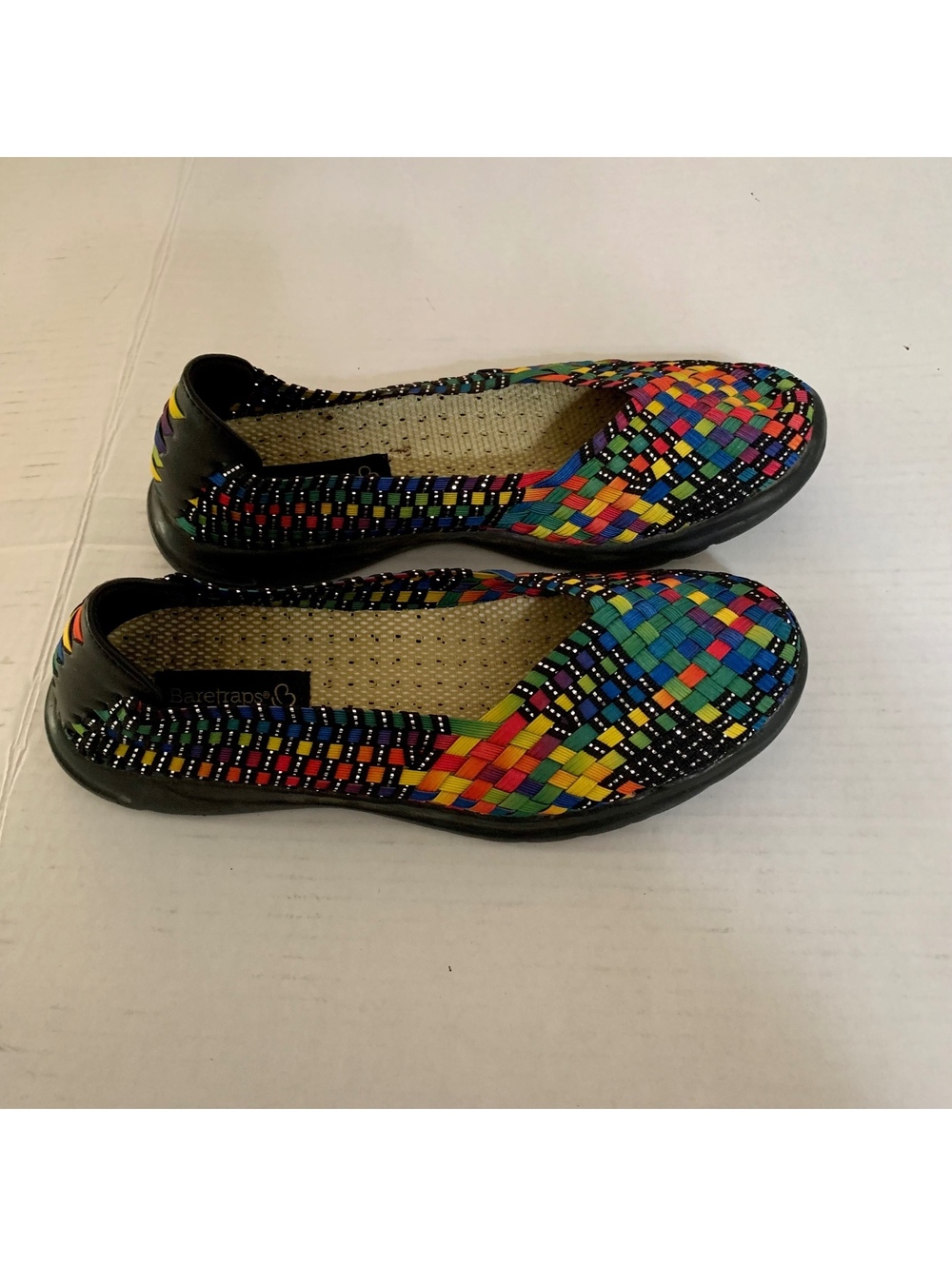 Multicolor woven ballet flats - Picture 2 of 5